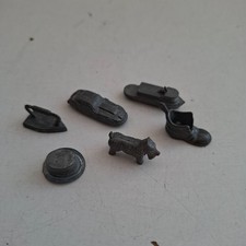 Monopoly Spares 1970's - Set of 6 Counters