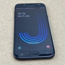 Samsung Galaxy J5 (2017) SM-J530F-16GB dual sim  Black (Unlocked) good condition
