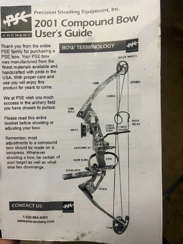 Vintage pse compound bow - pse,