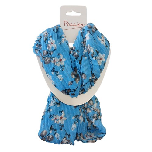 Passion flowers magnetic scarf