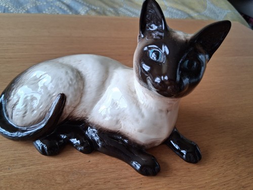 Beswick siamese cat 1559 blue - beswick, 1559/blue