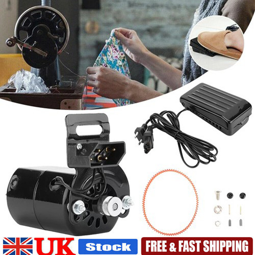 Sewing machine motor with - machine,