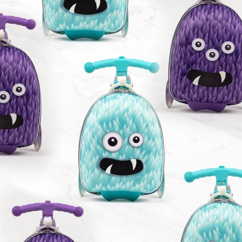 Monster scuit case kids - monster,