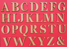 Wooden Letters large small 3-30cm Laser Cut 3mm thick MDF signs plaques birthday