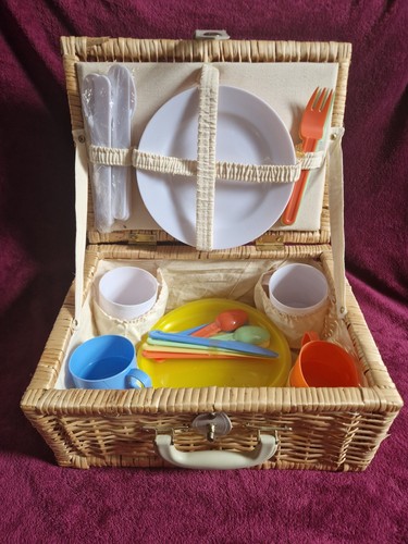 Picnic summer wicker - wicker, basket