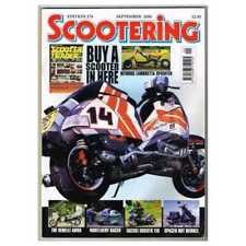 Scootering Magazine September 2000 mbox3534/h Spaced Out Heinkel
