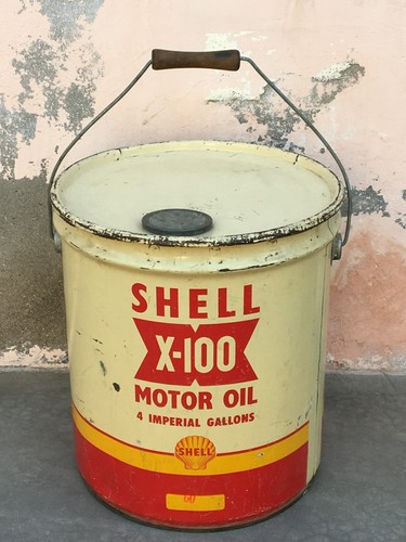Vintage old shell 100 - shell, x-100
