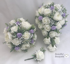 Wedding bouquet Flowers Ivory