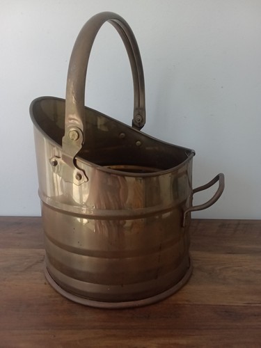 Small vintage brass helmet - vintage,