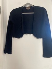 Fenn Wright Manson - Bolero Cardigan - Black size: 14/16