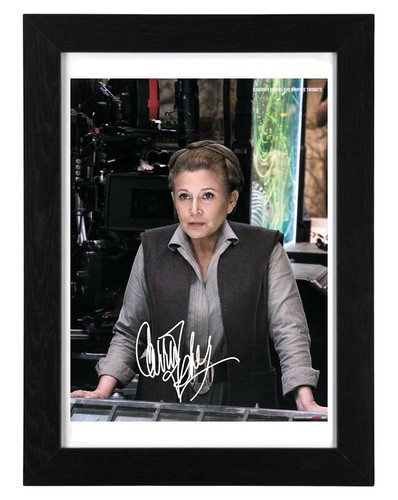 Carrie fisher signed - carrie,