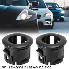 2pcs 89348-33010 Black Bumper