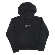 KARL KANI Womens Black Hoodie