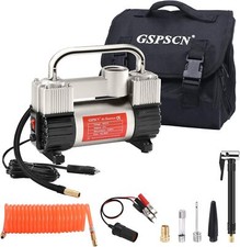 Silver tire inflator - tire, heavy