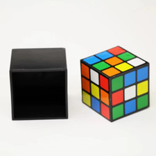 Triple Rubik's Cube Magic Trick Set: Instant Restore Close-Up Magician Gimmick