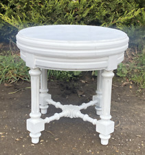 Vintage Round Occasional Table - Shabby Chic painted