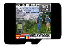 TOPO Card 4GB MicroSD GERMANY