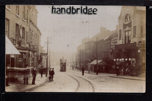 Wigan tram at - -, standishgate