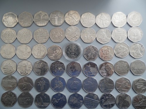 Rare 50p coins kew - kew, gardens