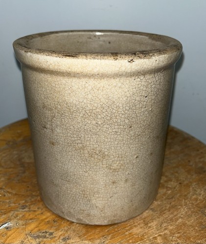 Antique stoneware gallon - stoneware,