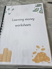 Learning money workbook Teaching Resources.
