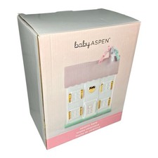 Baby Aspen Ceramic Bank White