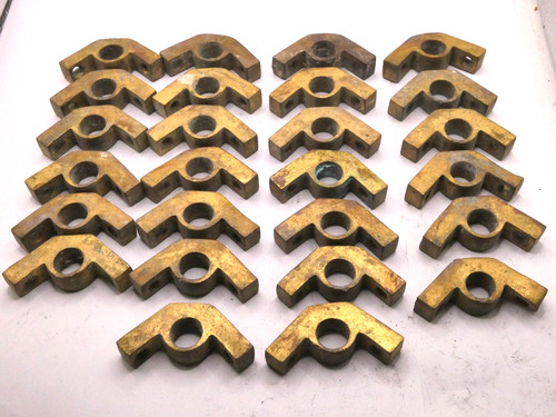 Vintage brass stair rod - brass,