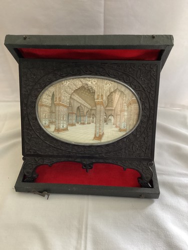 19th miniature interior of - 19th, c
