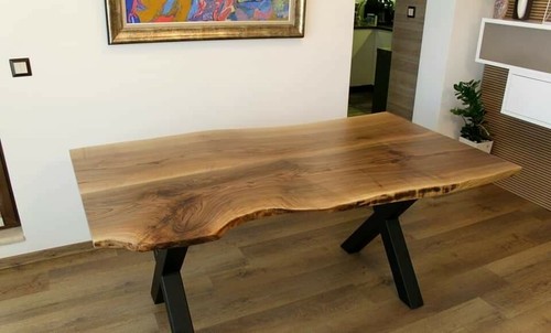 Live edge furnitures dinning - -,