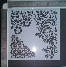 Border Corner Stencil Scrapbooking Card Making Airbrush Painting Home Decor Art