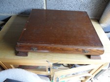 Vintage Oak Cutlery Box EMPTY Canteen Restoration/Spares/Repairs