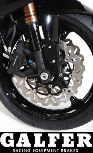 Galfer wavy front brake disc - wavy,