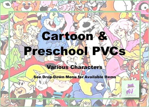 Cartoon preschool pvc cake - pvc,,