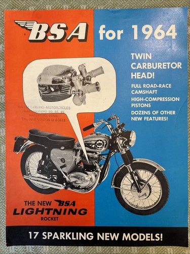 1964 bsa lightning - 1964,