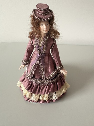 Dolls house miniature doll - house,