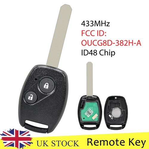 433mhz remote key fob - key,