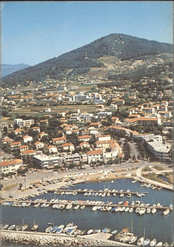 Vintage carqueiranne postcard - vintage,