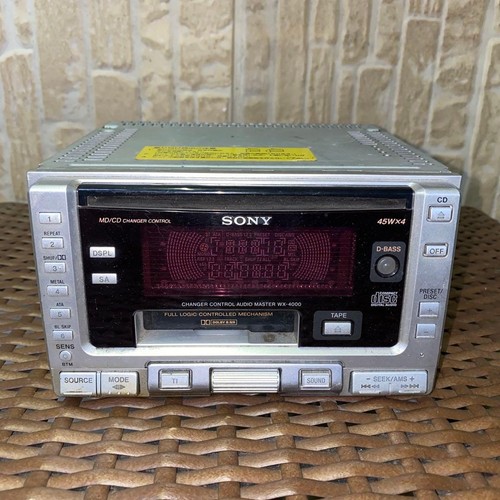 Sony 4000 car stereo - wx-4000,