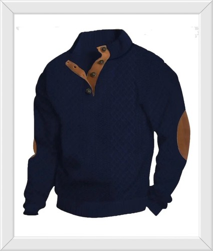 Men navy cable - men’s, knit