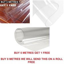 Clear Plastic Waterproof Tablecloth Protector Vinyl PVC Shower Curtain PPE OFFER