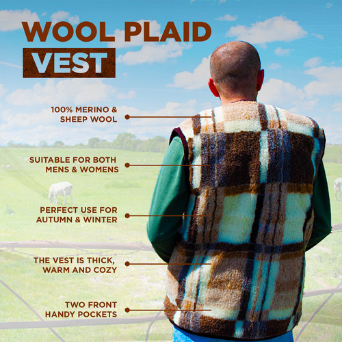 Unisex gilet merino wool hypo - gilet,
