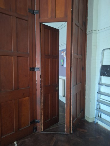 Old wooden partition wall 12 - old,