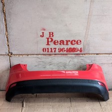 FORD FOCUS MK3 2012-2014 RED REAR BUMPER