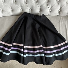 RAD Character Skirt Royal Academy Dance Little Ballerina Black+Ribbons W22” L20”