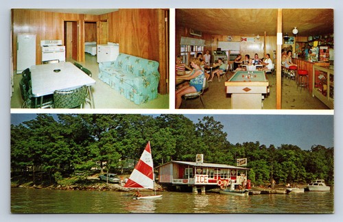 Vintage postcard lake the - lake, of