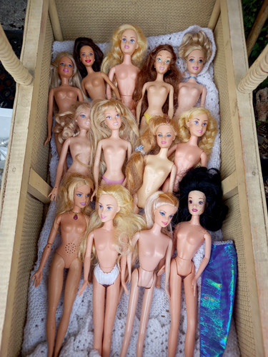 Barbie dolls mixed lot - x,