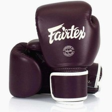 Thai boxing gloves Fairtex Maroon Purple 14oz BGV16