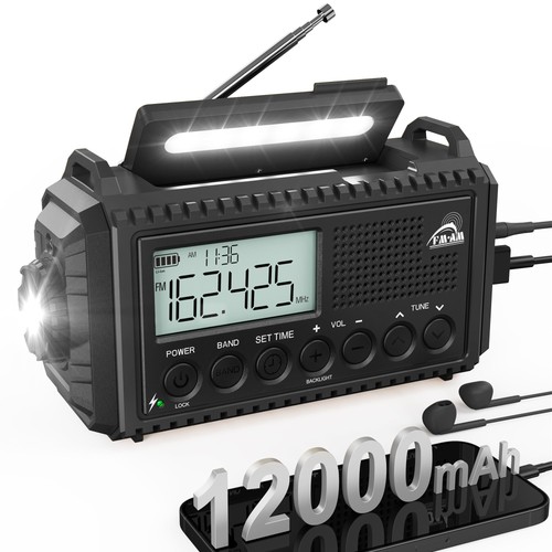 Rocam portable emergency radio - rocam,