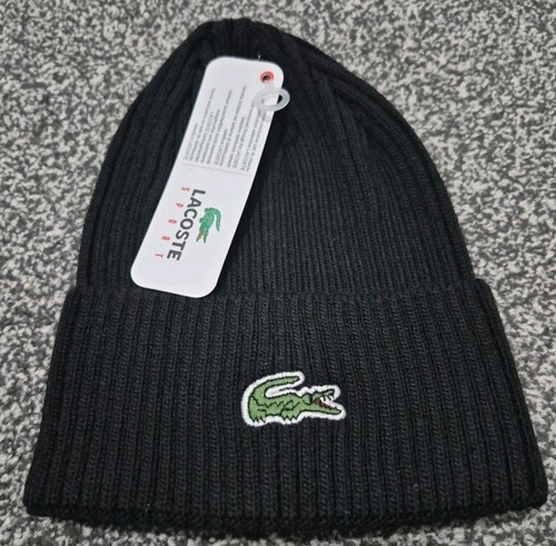 Lactose black beanie hats - black,