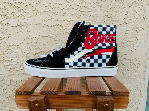 David bowie vans sk8 size - vans, sk8-hi